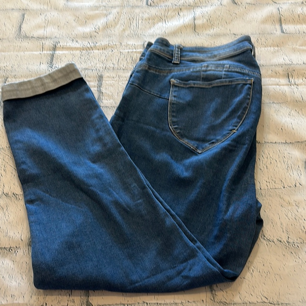 Women's Blue Stretch Denim Jeans